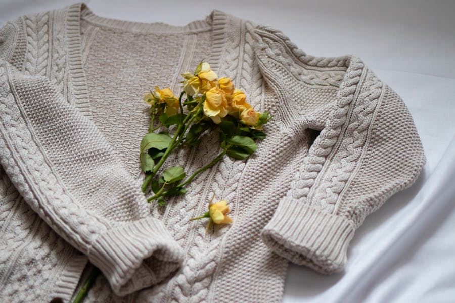 Strickcardigan „Fjord"